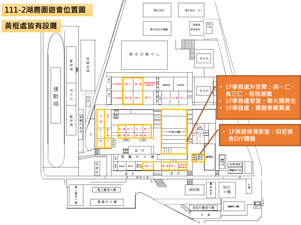 園遊會攤位內容