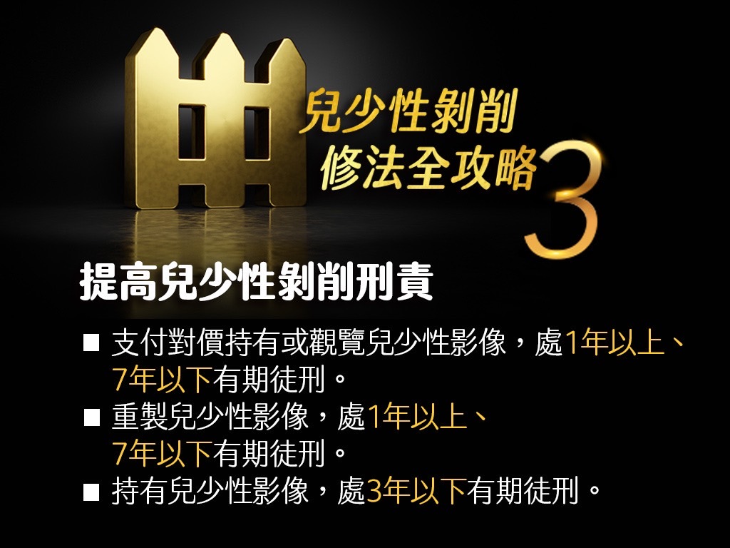 兒童及少年性剝削防制條例修法重點(懶人包)3